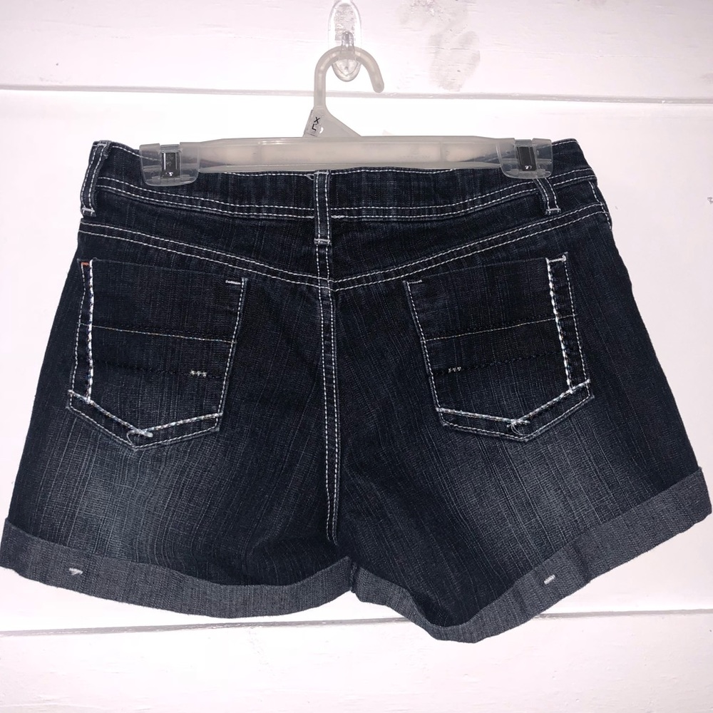 2 Pairs - Children’s Jean Shorts w/ Detail Pockets